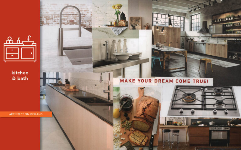 kitchen, define guidelines, architect on demand, advice without strings