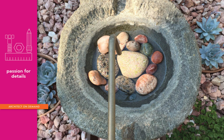 garden, hardscape, color, texture, architect on demand, advice without strings