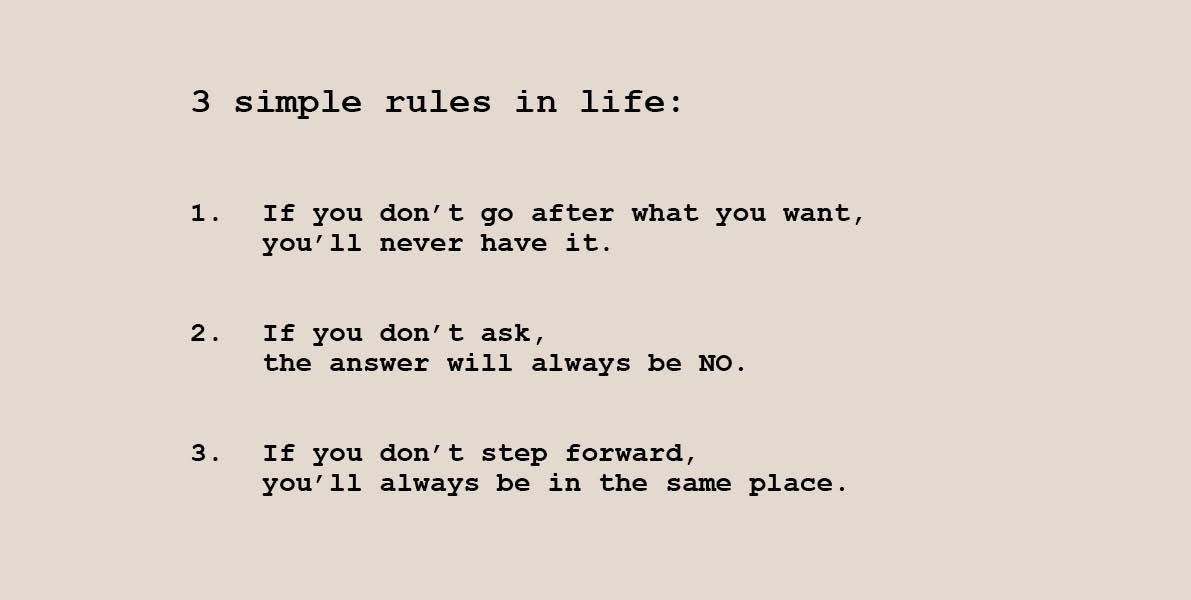 comfort zone, take risks, architect on demand, advice without strings