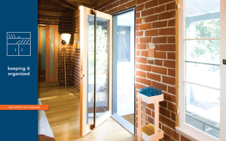 entryway, foyer, tips, architect on demand, advice without strings