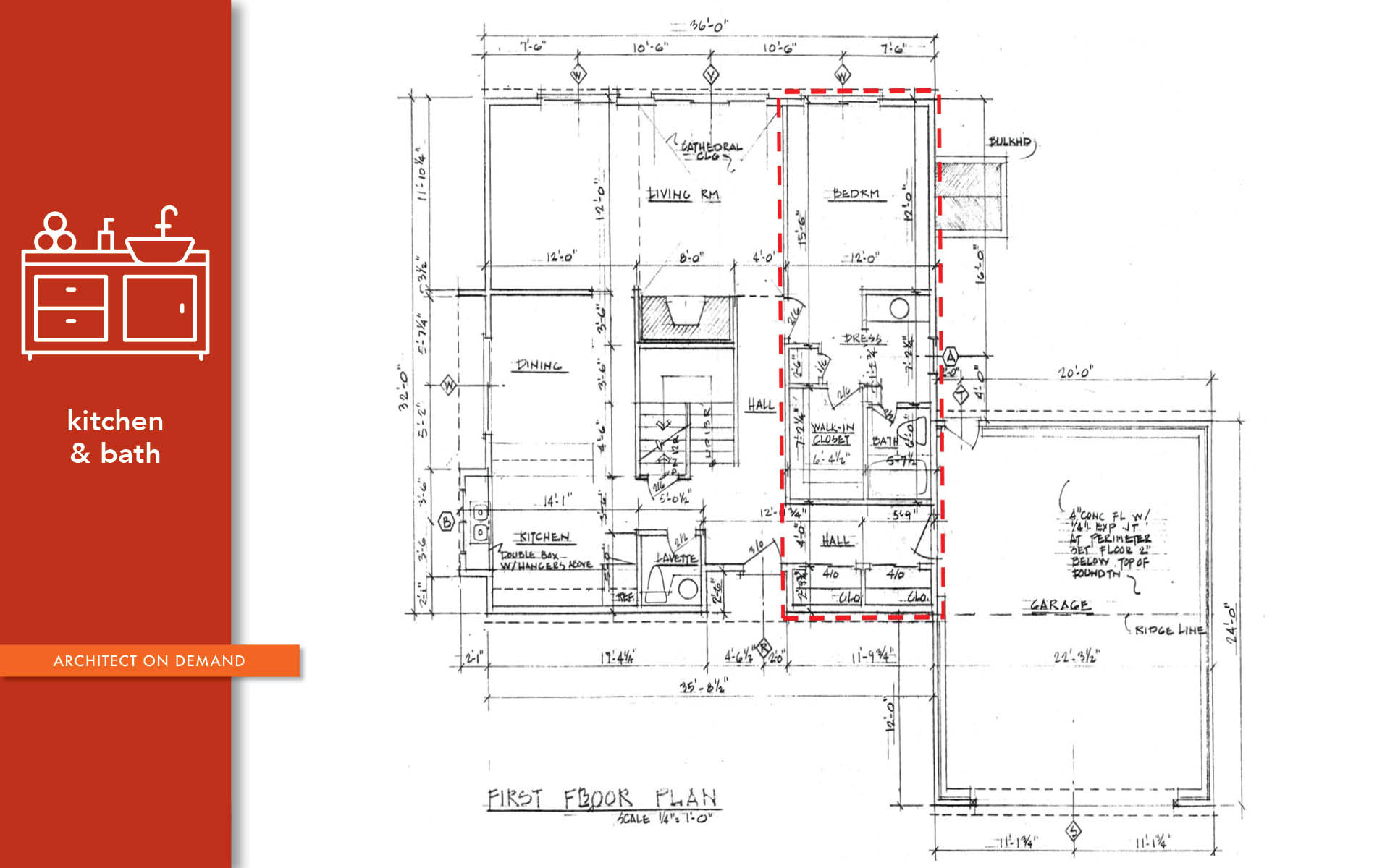 master bedroom, bathroom, renovation, architect on demand, advice without strings