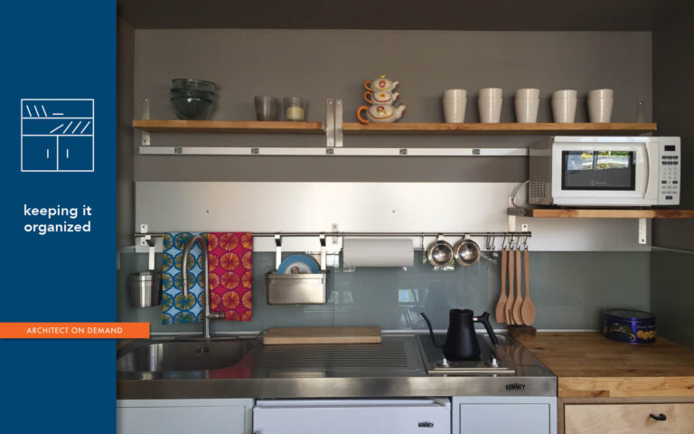 customizing IKEA, wall-mounted organizer, architect on demand, advice without strings