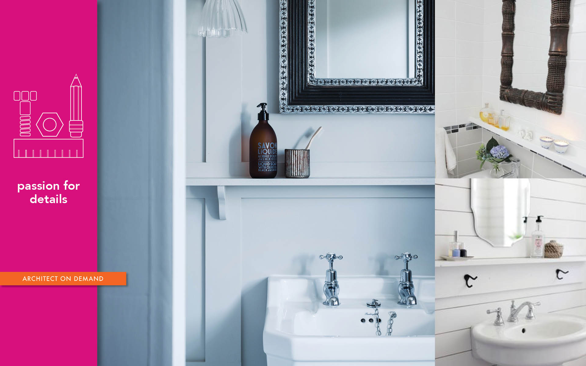 little details, bath, shelf, architect on demand, advice without strings