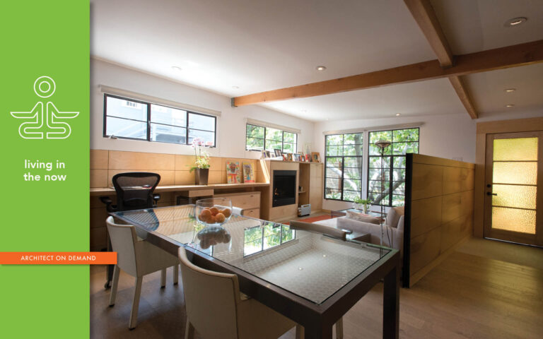 good environment, meditation, routine, architect on demand, advice without strings