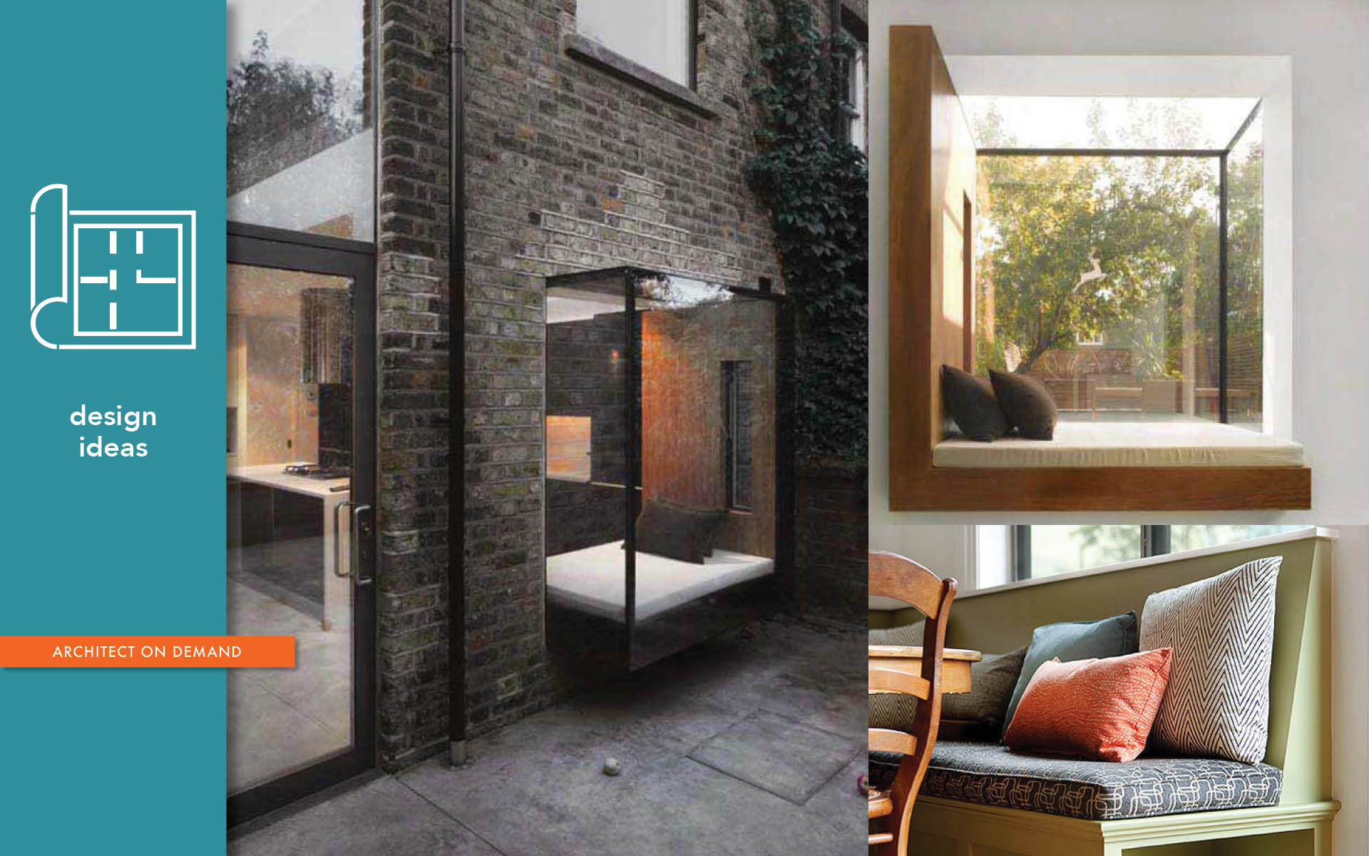 windows, built-in, window seat, architect-on-demand, advice-without-strings