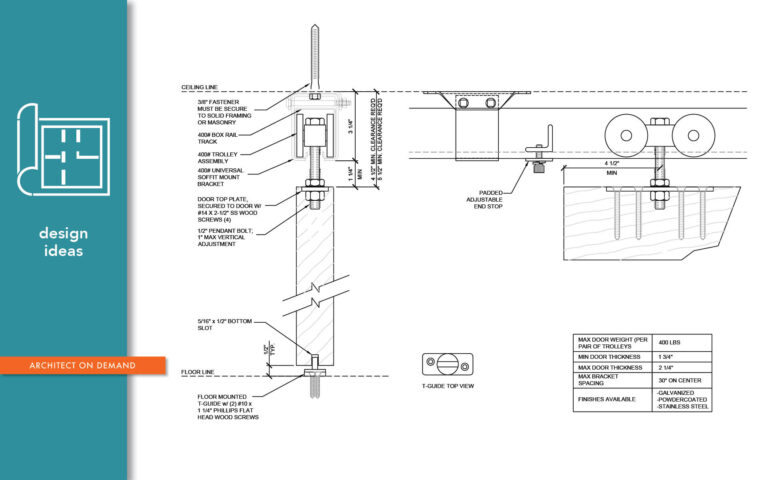 barn door, hardware, architect-on-demand, advice-without-strings